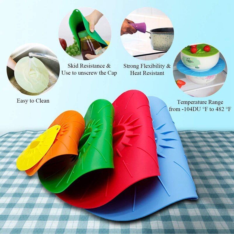 JVE Marketing™ Silicone Microwave Bowl Cover
