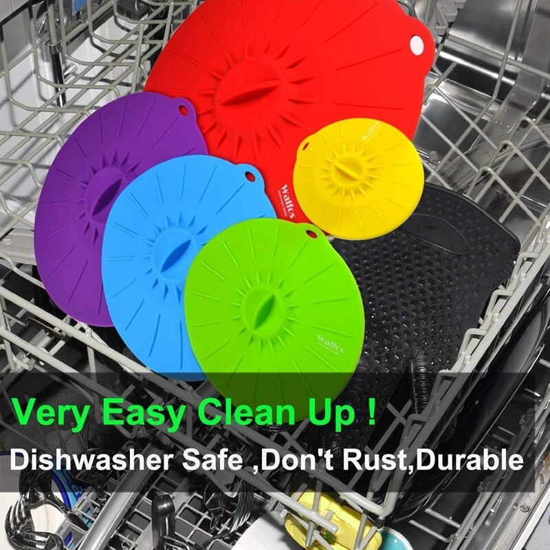 JVE Marketing™ Silicone Microwave Bowl Cover