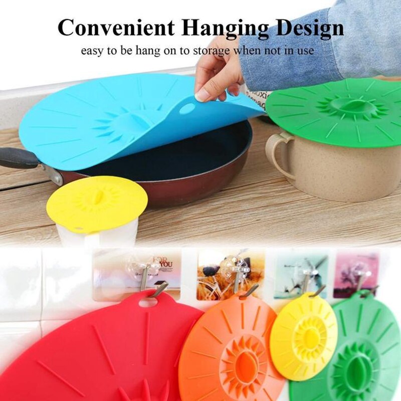 JVE Marketing™ Silicone Microwave Bowl Cover
