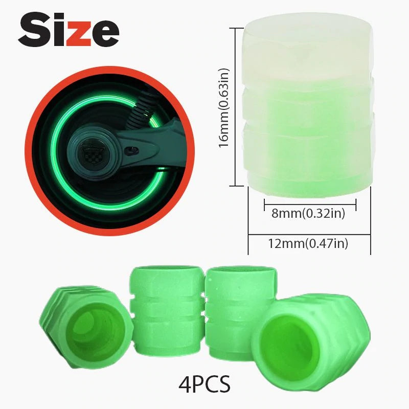 JVE Marketing™ ️️️️Luminous Valve Cap (4pcs)