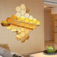 JVE Marketing™ Hexagon Home Decor Mirror